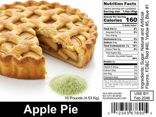 Apple Pie Cotton Candy Sugar