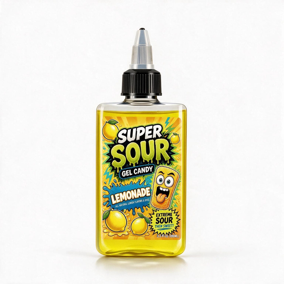 Super Sour Lemonade Gel Candy
