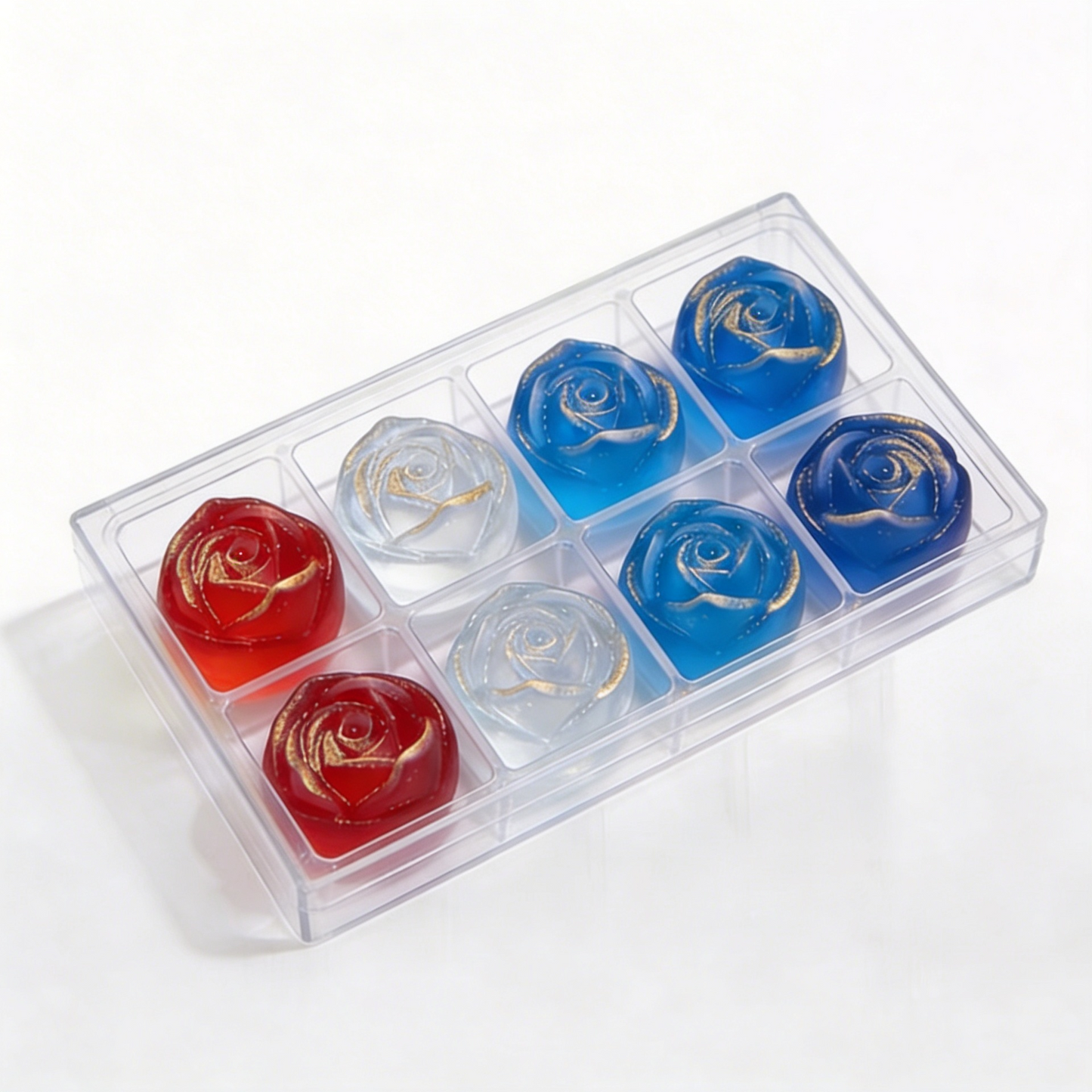 Americana Mix - Japanese Crystal Candy (Kohakutou) Rose Box