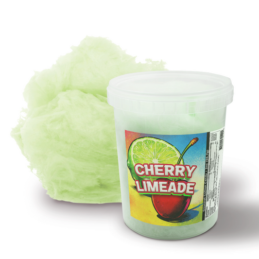 Cherry Limeade Cotton Candy