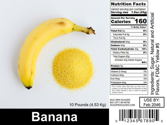 Banana Cotton Candy Sugar