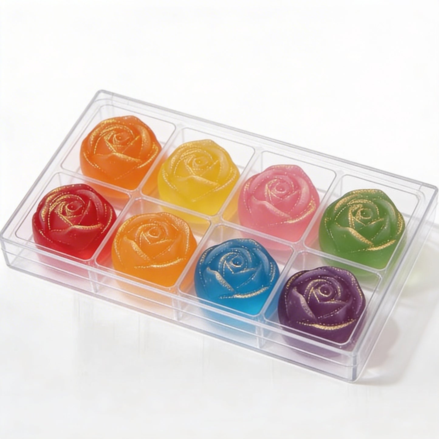 Crystal Rose Treat Box - Mixed Fruit Collection