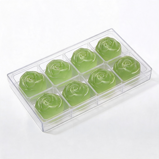 Watermelon Crystal Candy (Japanese Kohakutou) Rose Treat Box