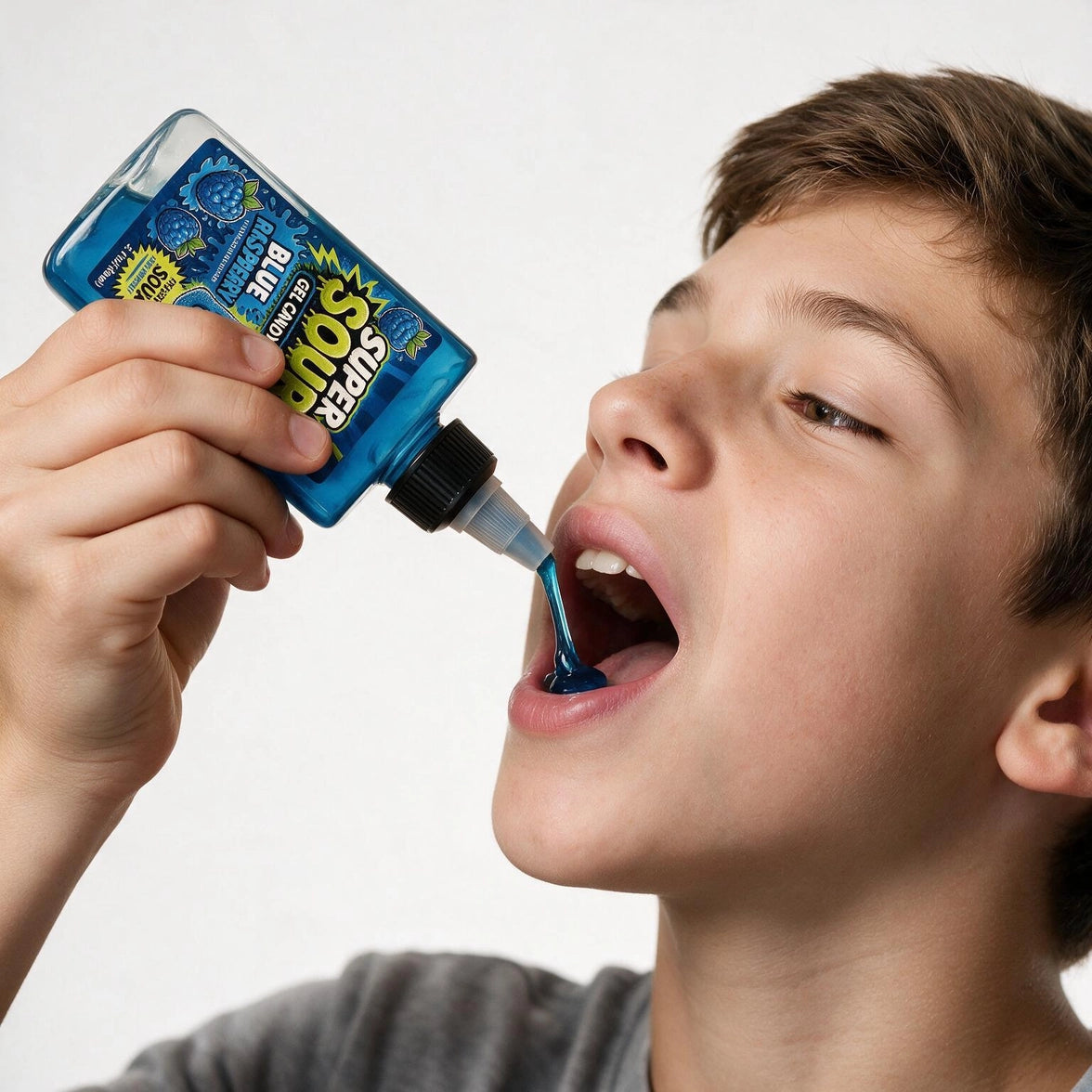 Super Sour Grape Gel Candy
