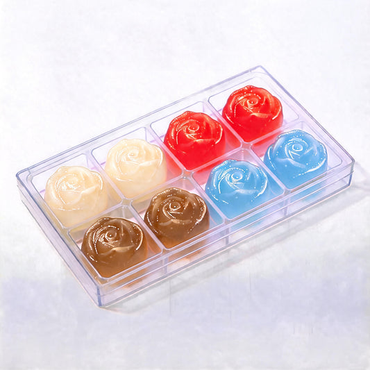 Winter Wonderland - Japanese Crystal Candy (Kohakutou) Rose Box